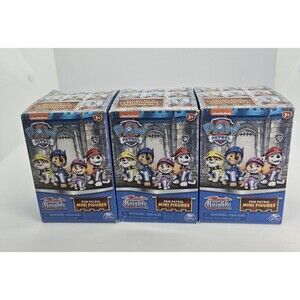 Paw Patrol Knight Mini Figures Blind Boxes Christmas stocking stuffers lot of 3